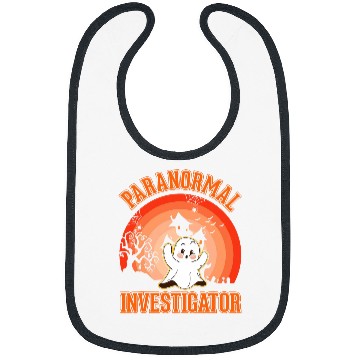 Discover Paranormal Investigator Haunted House ghosts Hunter Bibs