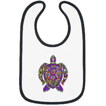 Discover Turtle Pet I m Introverting Turtle Shell Love Bohemian Art 2 Bibs