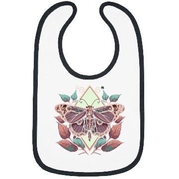 Discover Cottagecore Moth Fairycore Aesthetic Women Men 23 Bibs