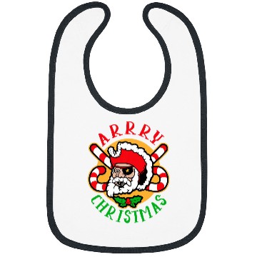 Discover Arrry Christmas funny Christmas Santa Pirate Bibs