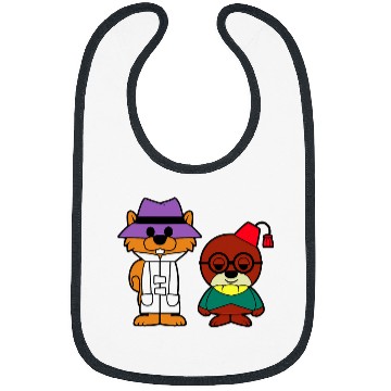 Discover Squirrel Pet secret squirrel and morocco mole Bibs