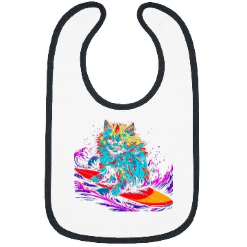 Discover Persian Cat Surf Bibs