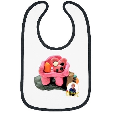Discover Harrison Creative 2Clay Creations Characters 4 Pig Head Bibs