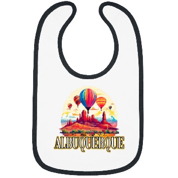 Discover Albuquerque Balloon New Mexico Hot Air Balloon 9 Bibs