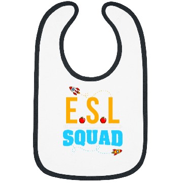 Discover English Second Language Teacher Team ESL Squad Language Bibs