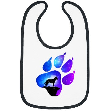 Discover Australian Cattle Paw Dog Lover Mom Dad Bibs