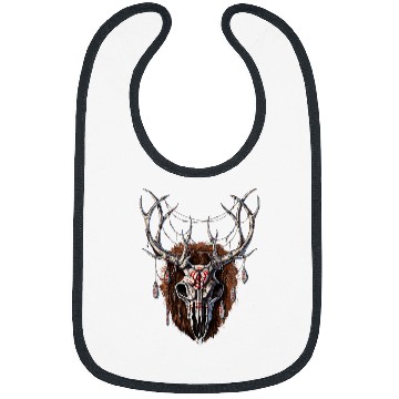 Discover Wendigo Cryptid Creature Horror Cryptozoology Monster Bibs