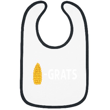 Discover Lacrosse Gift Corn Grats Funny Congrats Congratulations Bibs