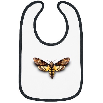 Discover Deaths Head Hawk Moth because nature and moths are cool Bibs