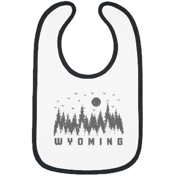 Discover Wyoming Nature Lover Forest Hiking Bibs