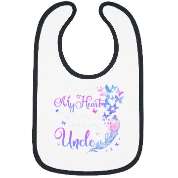 Discover My Uncle Lives In Heaven Memorial Quotes Niece Nephew Bibs