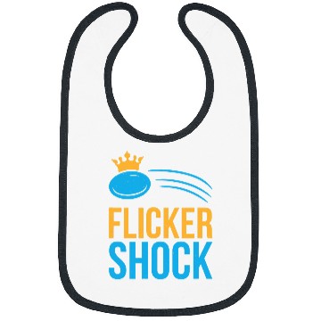 Discover Retro Folf DisGolf Ultimate Frisbee Flicker Shock Bibs