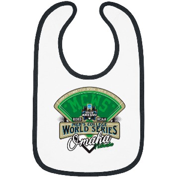 Discover College World Series Baseball MCWS Officially Licensed Bibs