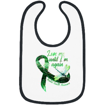 Discover Dragonfly Green Ribbon Mental Health Matters Awareness Bibs