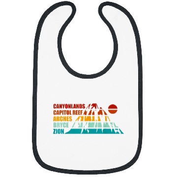 Discover Utah National Parks Bryce Canyon Zion National Park UTAH Bibs