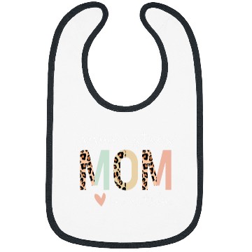 Discover Gymnastics Mom Leopard Bibs