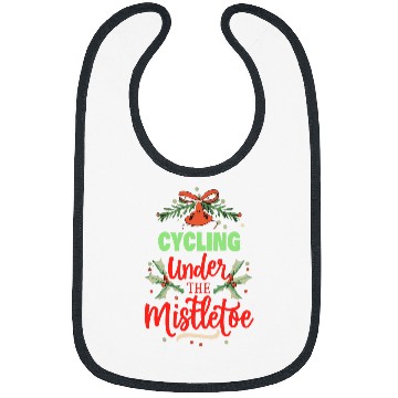 Discover Cycling Mistletoe Christmas Cyclist Bibs
