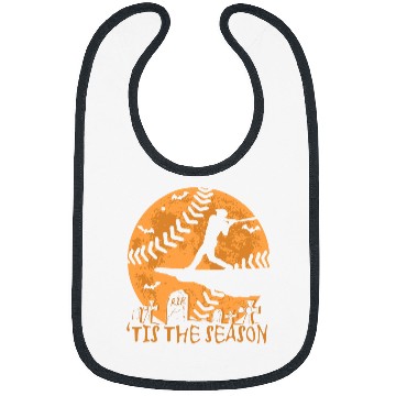 Discover Baseball Halloween RIP Player Fan Hitting Coach Bibs