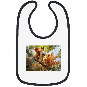 Discover Squirrel Pet Magic The Gathering Squirrel Mob Graphic 1 Bibs
