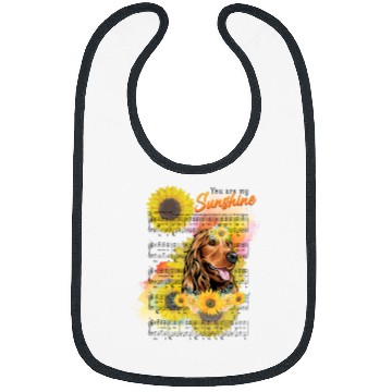 Discover Cocker Spaniel You Are My Sunshine Bibs