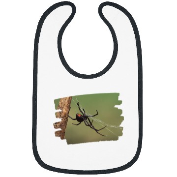 Discover Lacrosse Gift Black Widow Spider 25 Bibs