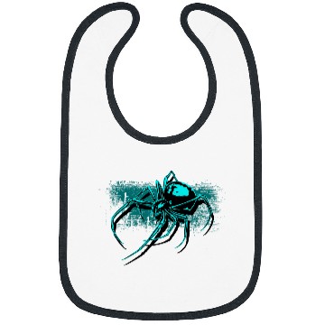 Discover Lacrosse Gift Black Widow Spider 24 Bibs