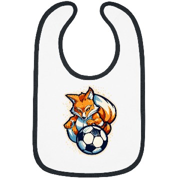 Discover Fox As A Soccer Player Design Soccer Coach Bibs