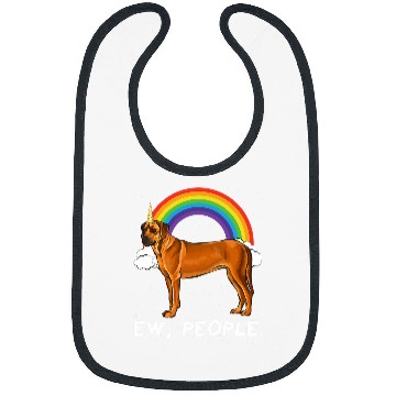 Discover Rainbow Rhodesian Ridgeback Ew People Unicorns Dog Bibs