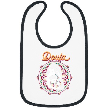 Discover Doula Floral Birth Companion Birth Coachs Assistant 9 Bibs