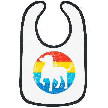 Discover German Shorthaired Pointer Dog Breed Silhouette Retro 1970s Bibs