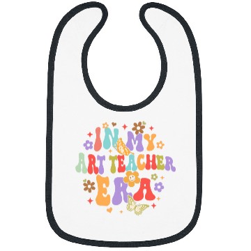Discover Art Teacher Back To School Funny In My Art Teacher Era Bibs