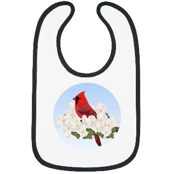 Discover Cardinal Bird Birdlover Birdwatcher Biologist Ornithologist Bibs