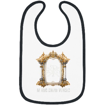 Discover Chi Rho Christogram Catholic 4 Bibs