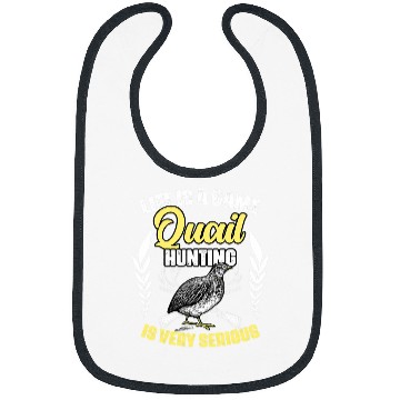 Discover Life Is A Game Funny Quail Hunting For Bobwhite Quail Hunter Bibs