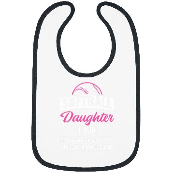 Discover Daughter Description Meaning Softball 1 Bibs