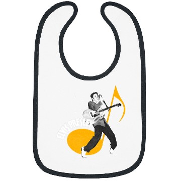 Discover Elvis Presley Official Music Note Bibs