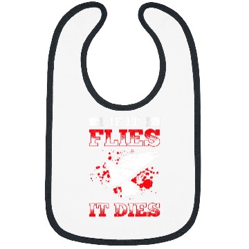 Discover Mens If It Flies It Dies Funny Dove Hunting Great Dove Hunting Bibs