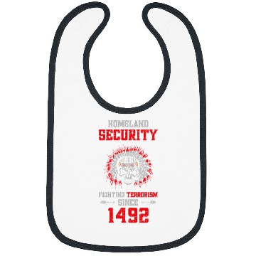 Discover Homeland Security Fighting Terrorism Since 1492 Bibs