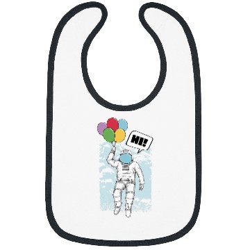 Discover Astronaut Balloon Planetary Science Bibs