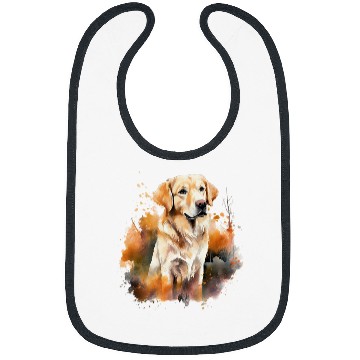 Discover Golden Retriever Dog Lovers Bibs