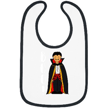 Discover Boo Vampire Halloween cute Bibs