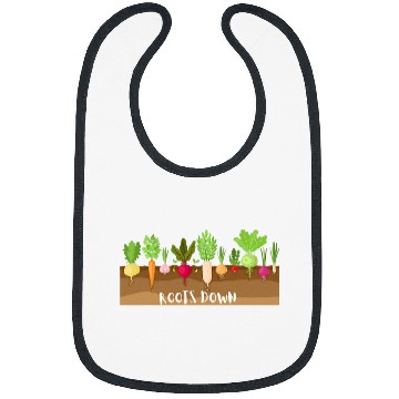 Discover Root Vegetable Gardening Ladies Green Thumb Roots Down Bibs