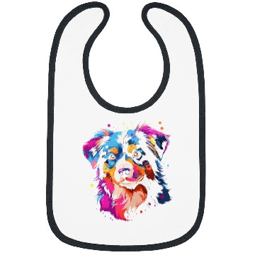 Discover Australian shepherd puppy dog 1 Bibs