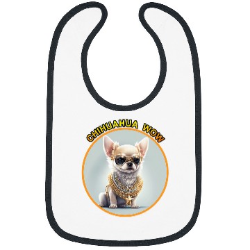 Discover CHIHUAHUA WoW Pet Design Bling Dogs Bibs