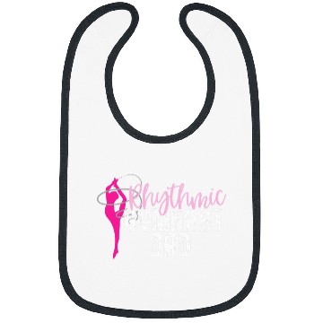 Discover Cute Rhythmic Gymnast Dad Design Gymnastics Bibs