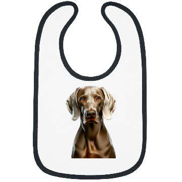 Discover Dog Lovers Adorable Weimaraner Bibs