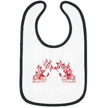 Discover Fueled By Fires Driven By Courage Fireman Firefighter 21 Bibs