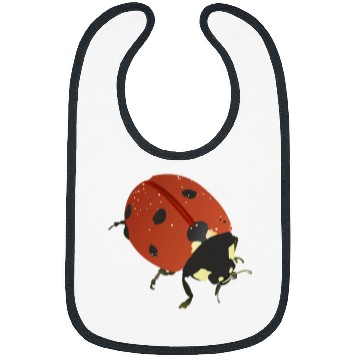 Discover Big ladybug insects and bugs Bibs