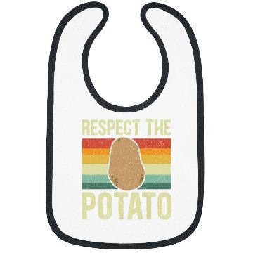 Discover Respect The Potato Lover Root Vegetable Vegetarian Bibs