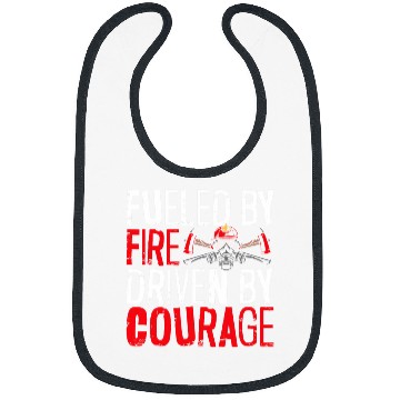 Discover Fueled By Fires Driven By Courage Fireman Firefighter Bibs